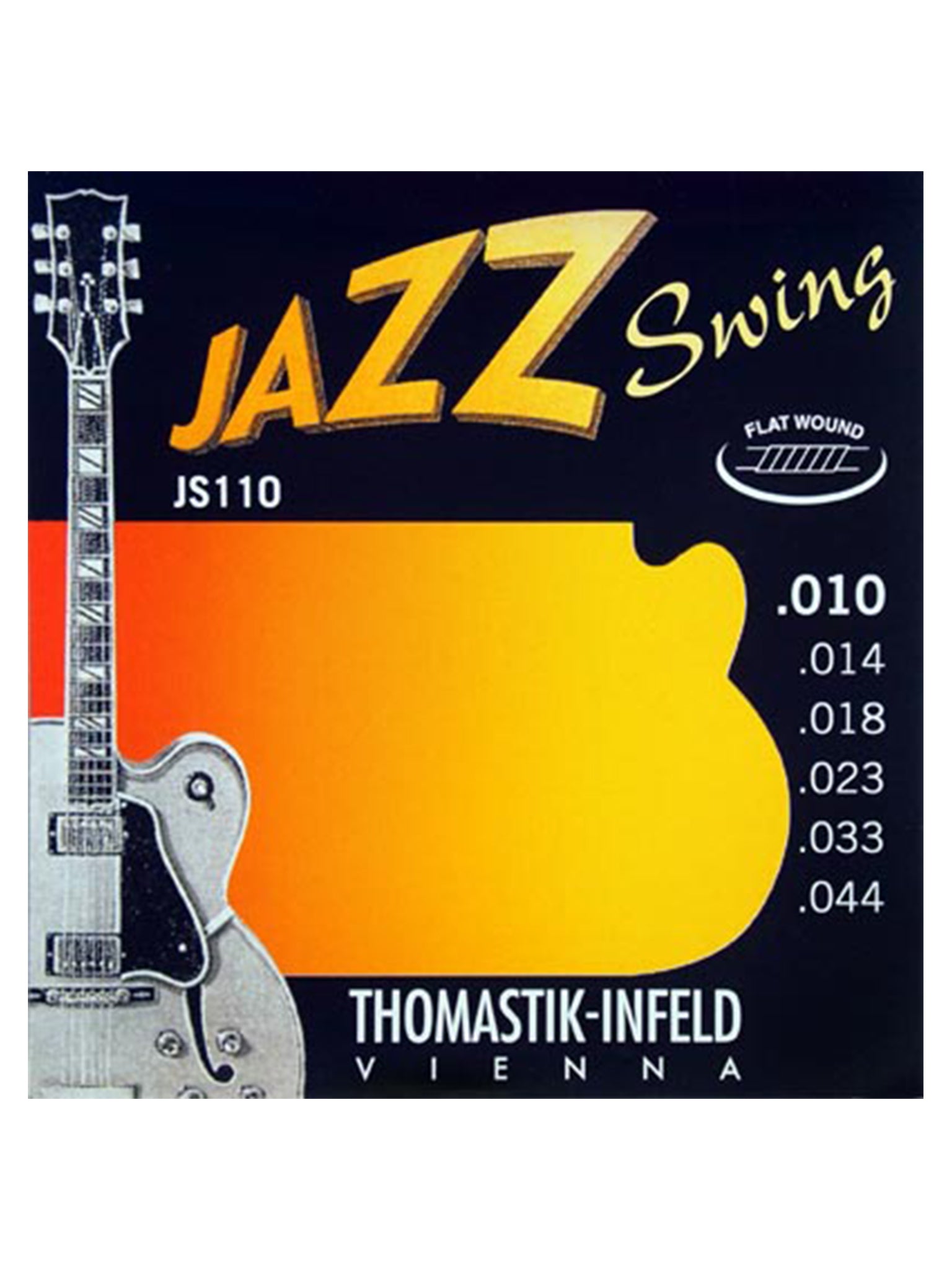 Thomastik-Infeld TGJS110 Guitar Set Jazz Swing, 10-44 Flatwound