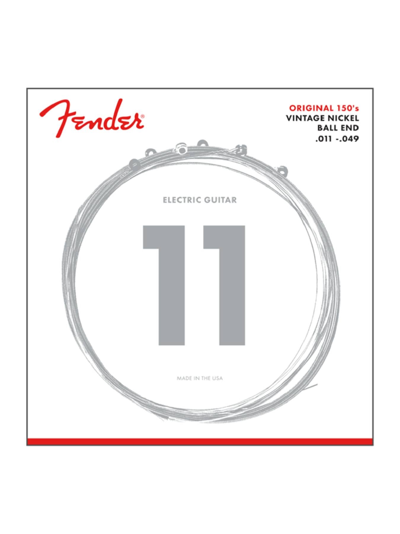 Fender Original 150's, Pure Nickel Wound, .011 - .049
