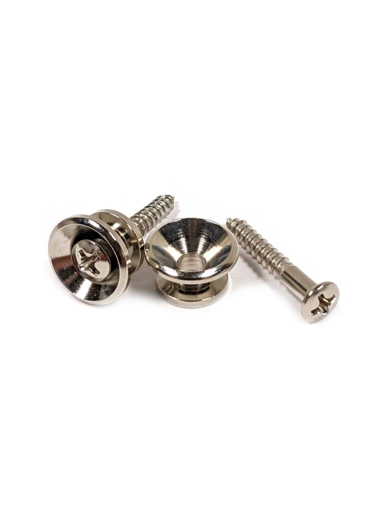 WD Single Strap Button, Nickel