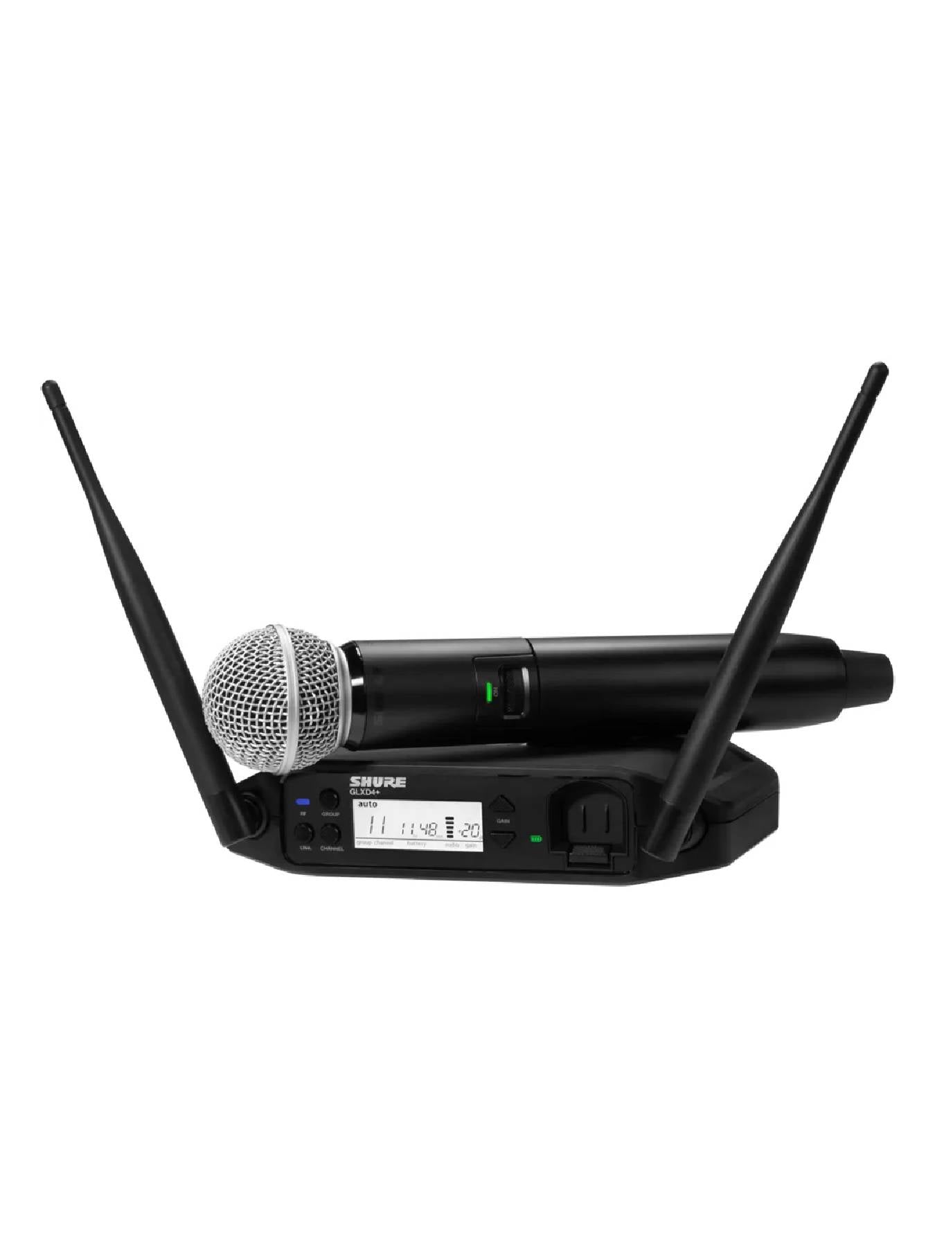 Shure GLXD24+/SM58-Z3 Digital Wireless Handheld System with SM58 Vocal Microphone
