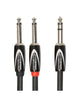 Roland RCC-5-TR28-V2 Interconnect Cable, 1/4" TRS to Dual 1/4", 5ft