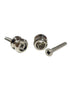 Allparts Strap Buttons for Schaller Strap Lock System, Nickel