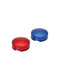 D'Addario XPND Footswitch Topper, Red/Blue (2)