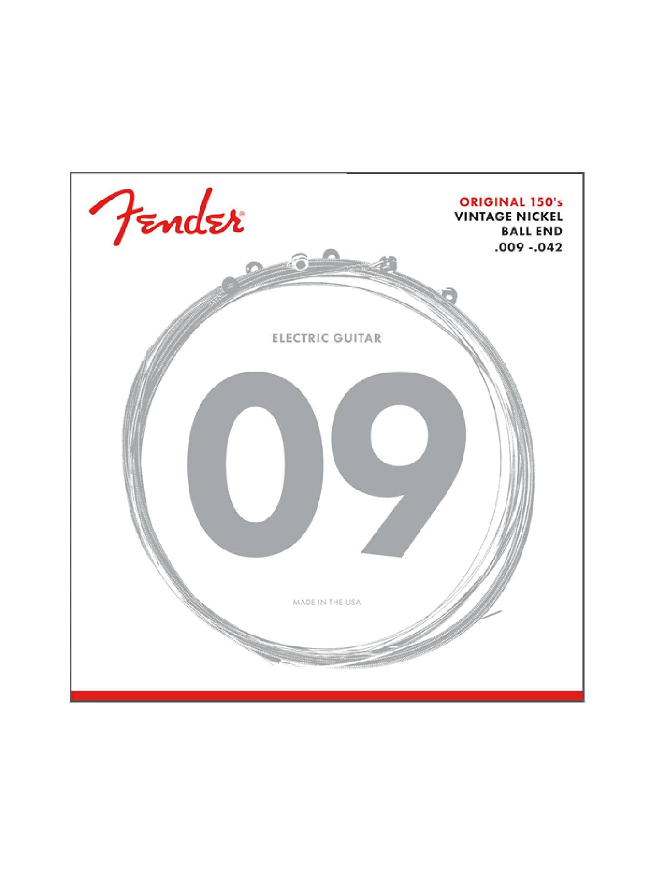 Fender Original 150's, Pure Nickel Wound, .009 - .042
