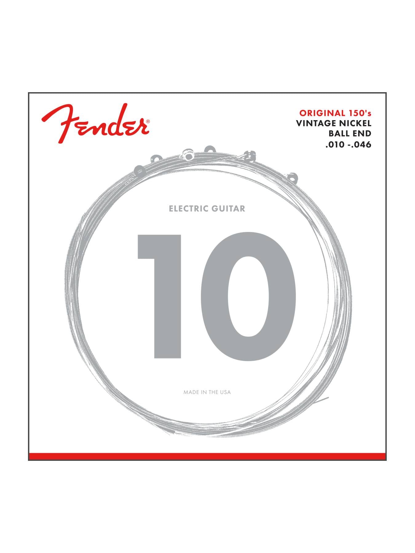 Fender Original 150's, Pure Nickel Wound, .010 - .046