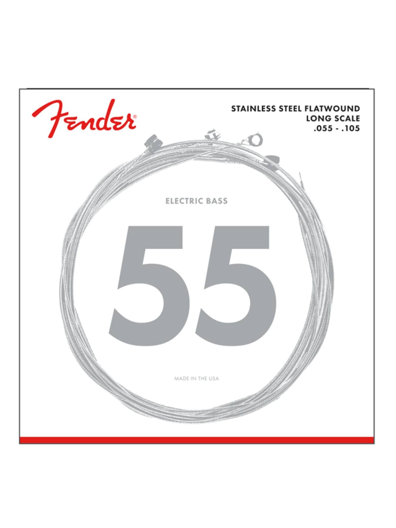 Fender Stainless 9050's Flatwound Bass Strings