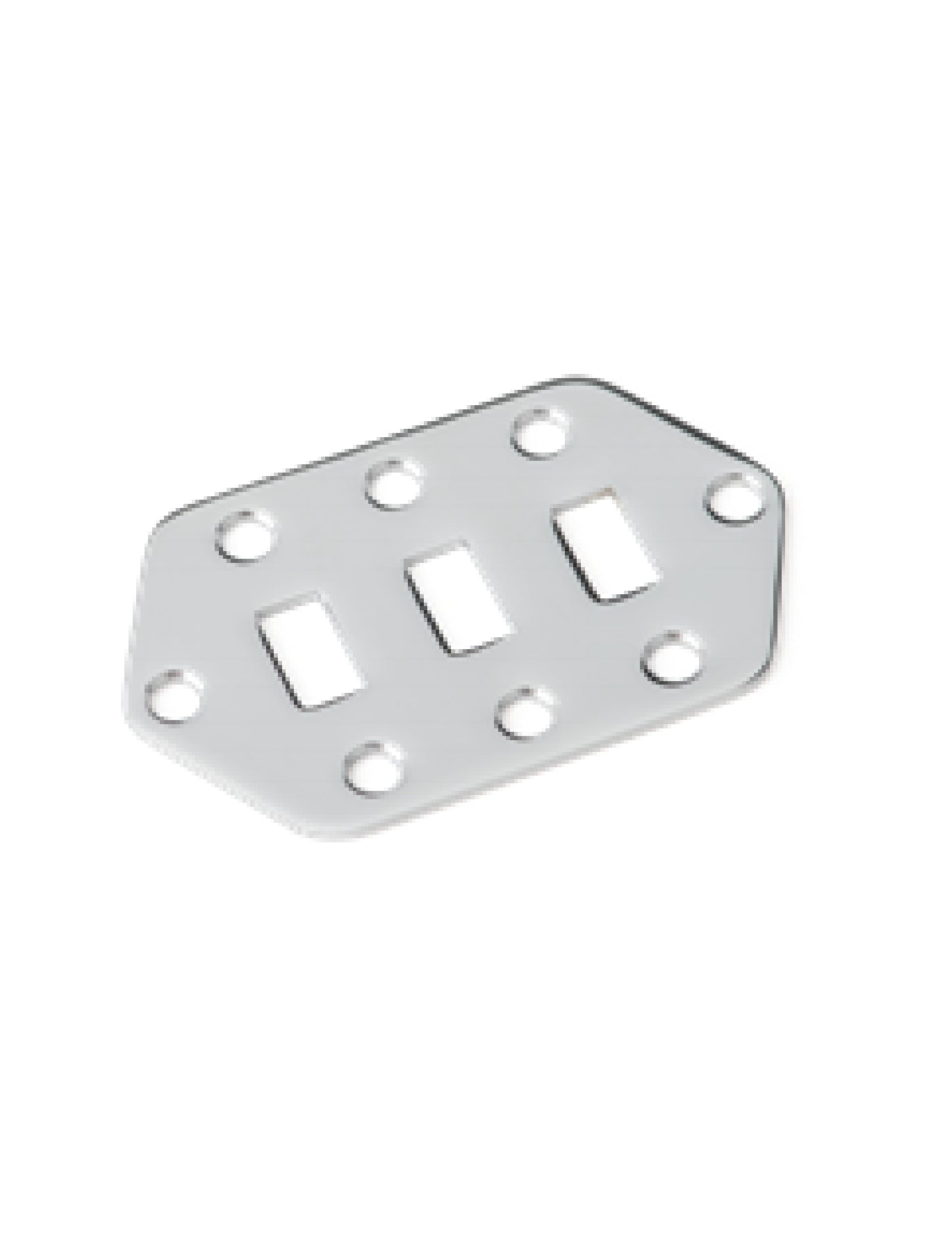 Jaguar Pickup Selector Switch Control Plate, Chrome
