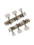 Allparts TK-0124-001 Nickel Classical Tuner Set with Butterfly Buttons