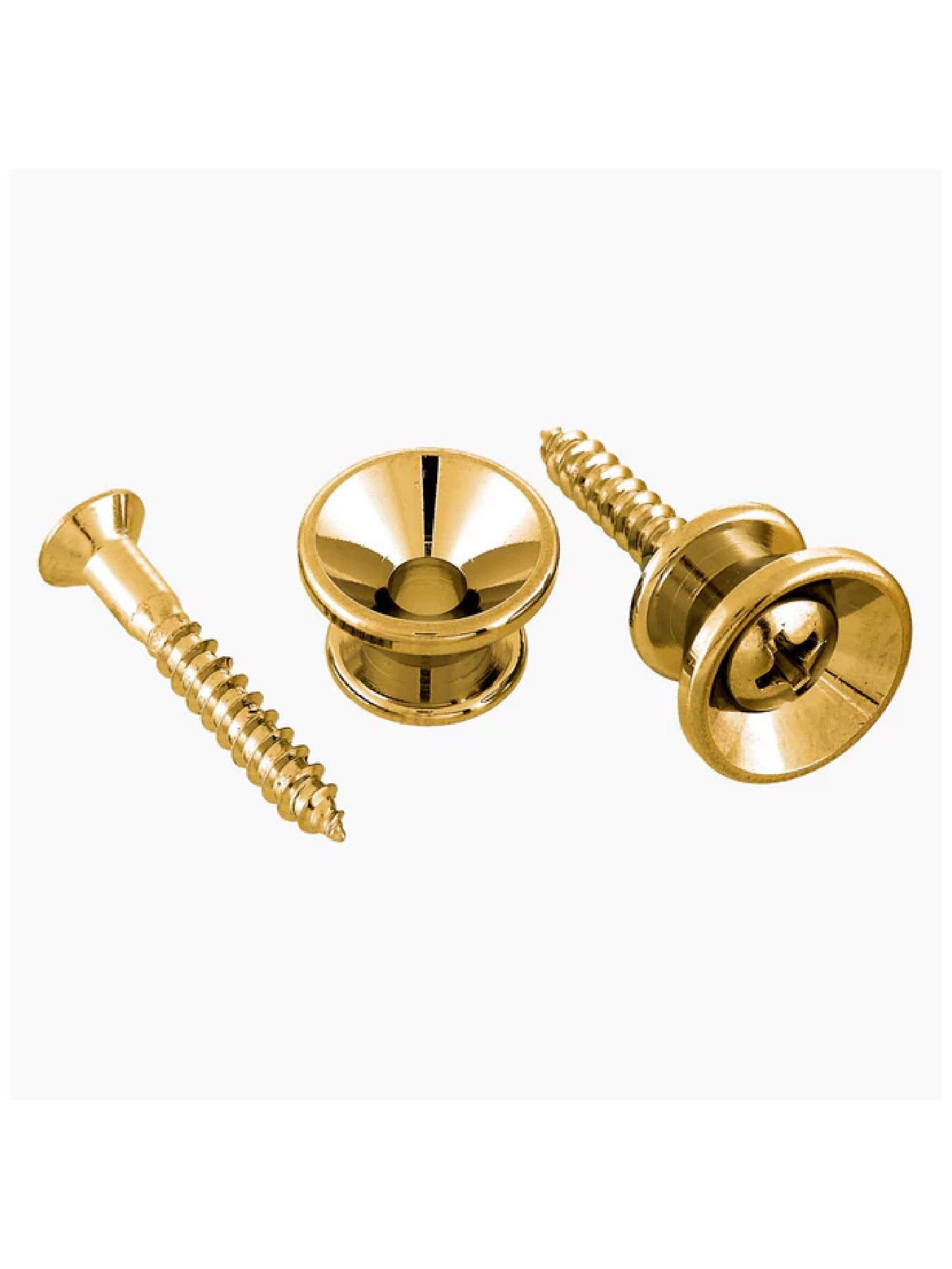 All Parts AP-0670-002 Single Strap Button, Gold