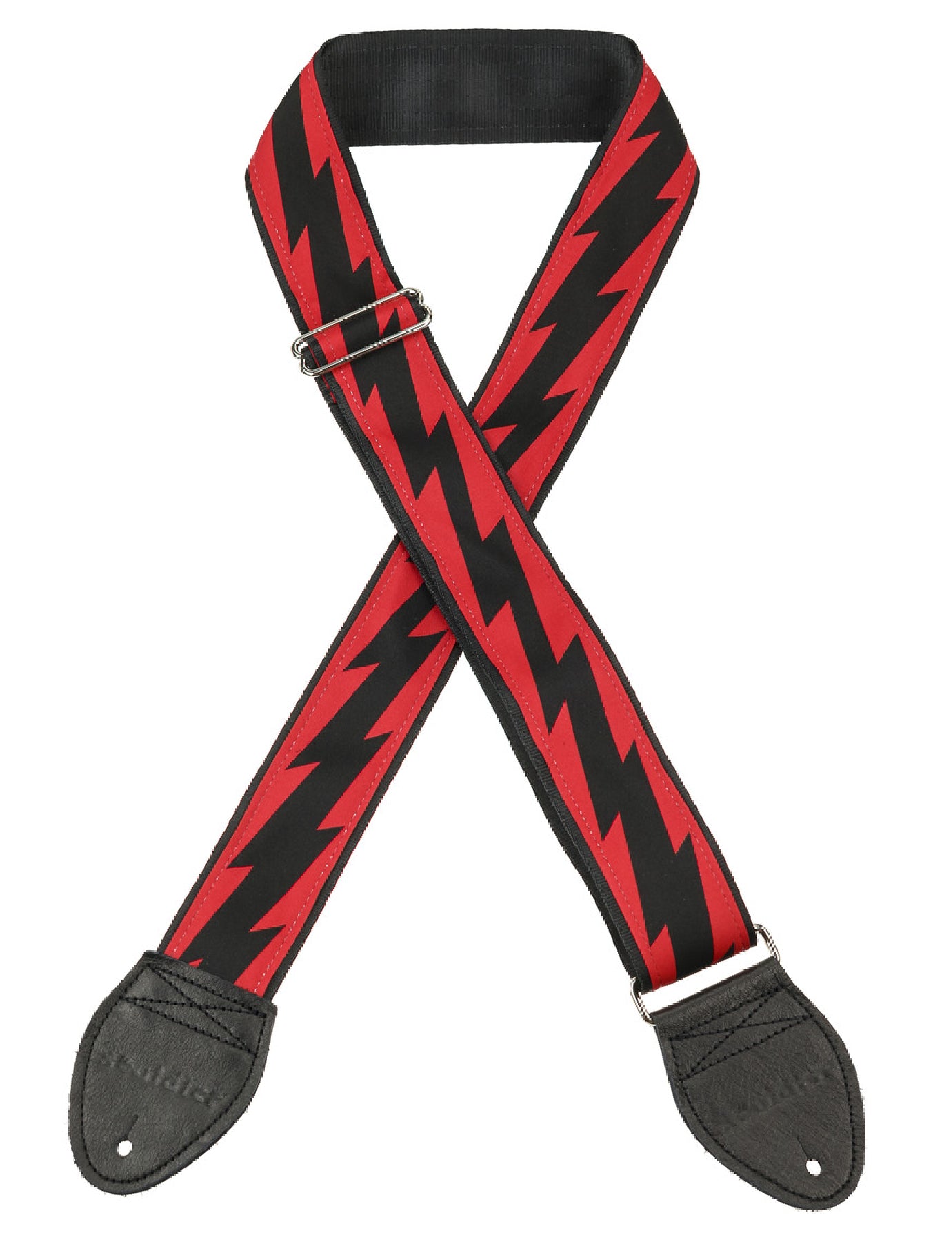 Souldier Guitar Strap Lightning Bolt, Red