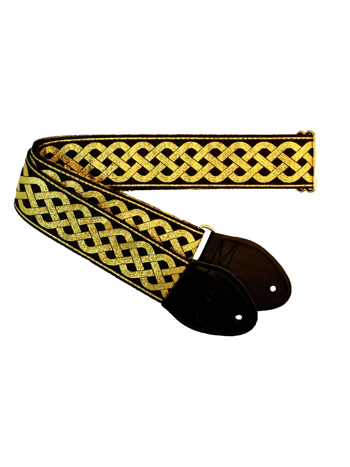 Souldier Guitar Strap Celtic Knot, Gold