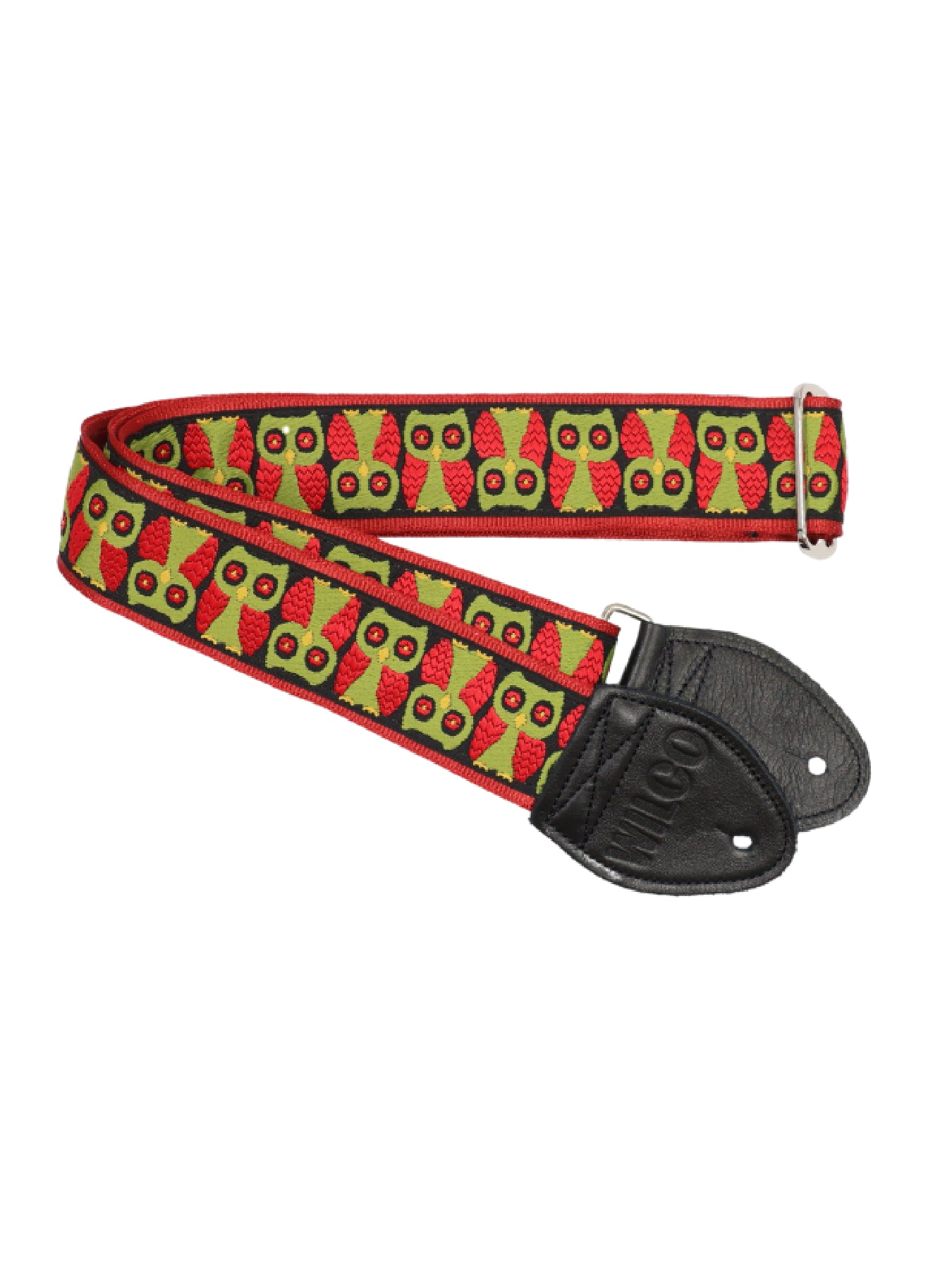 Souldier Guitar Strap Wilco Signature Owls, Red