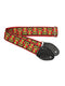 Souldier Guitar Strap Wilco Signature Owls, Red