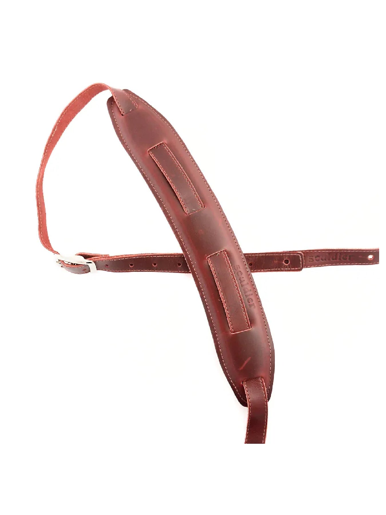 Souldier 3/4" Saddle Strap, Red