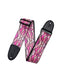 Levy's Stained Glass Guitar Strap, Pink