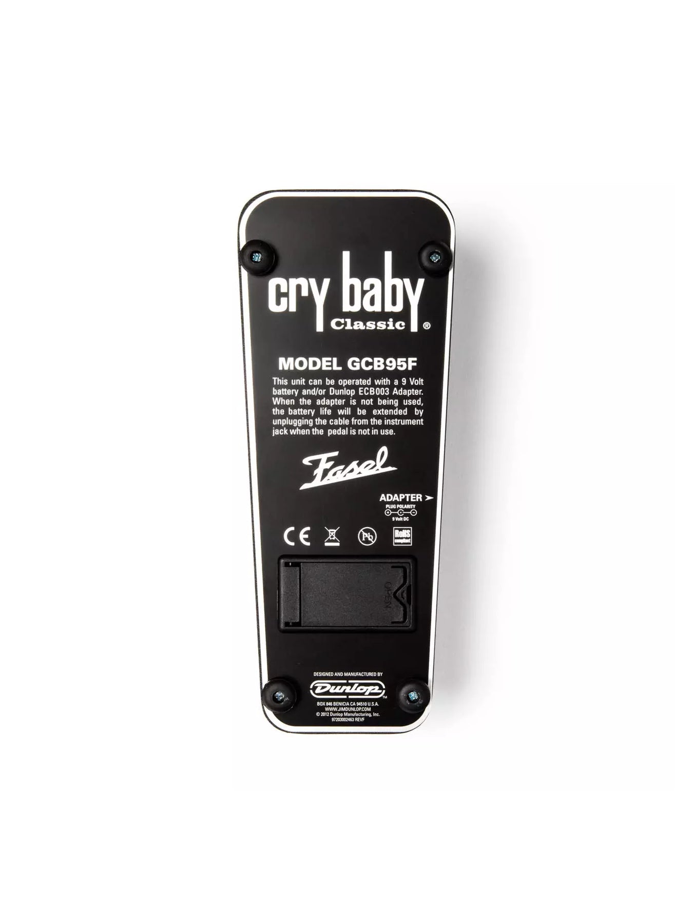 Dunlop GCB-95F Crybaby Classic Wah