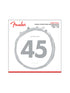 Fender 7250 Bass Strings, Nickel Plated Steel, Long Scale, 7250-5M .045-.125 Gauges, (5)