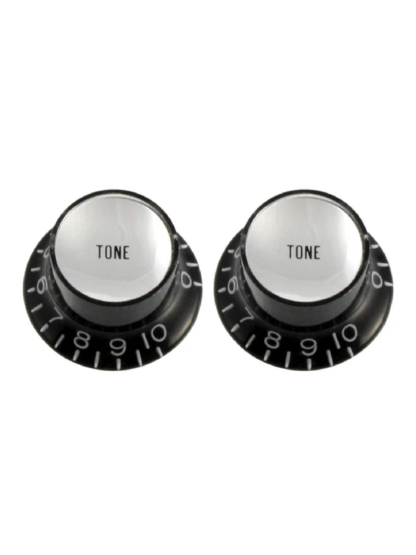 All Parts Set of 2 Black Tone Reflector Knobs