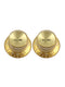 All Parts Set of 2 Gold Volume Reflector Knobs