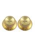 All Parts Set of 2 Gold Volume Reflector Knobs