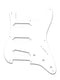 All Parts 8-hole Pickguard for Stratocaster, White
