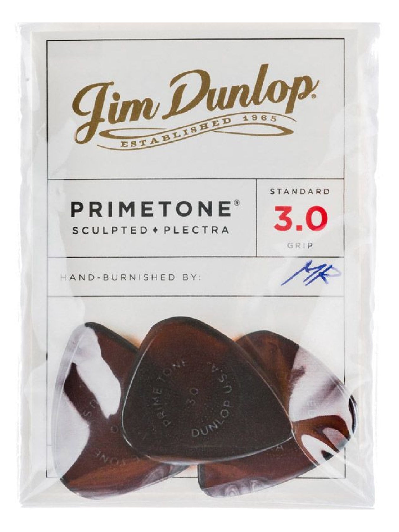 Dunlop Primetone Standard Smooth 3.0mm (3 pk)