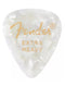 Fender Premium Celluloid 351 Shape, White Moto, Extra Heavy (12Pk)