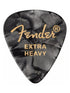 Fender Premium Celluloid 351 Shape, Black Moto, Extra Heavy (12Pk)