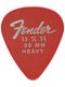 Fender Dura-Tone 351 Shape, Heavy, Fiesta Red (12 Pk)