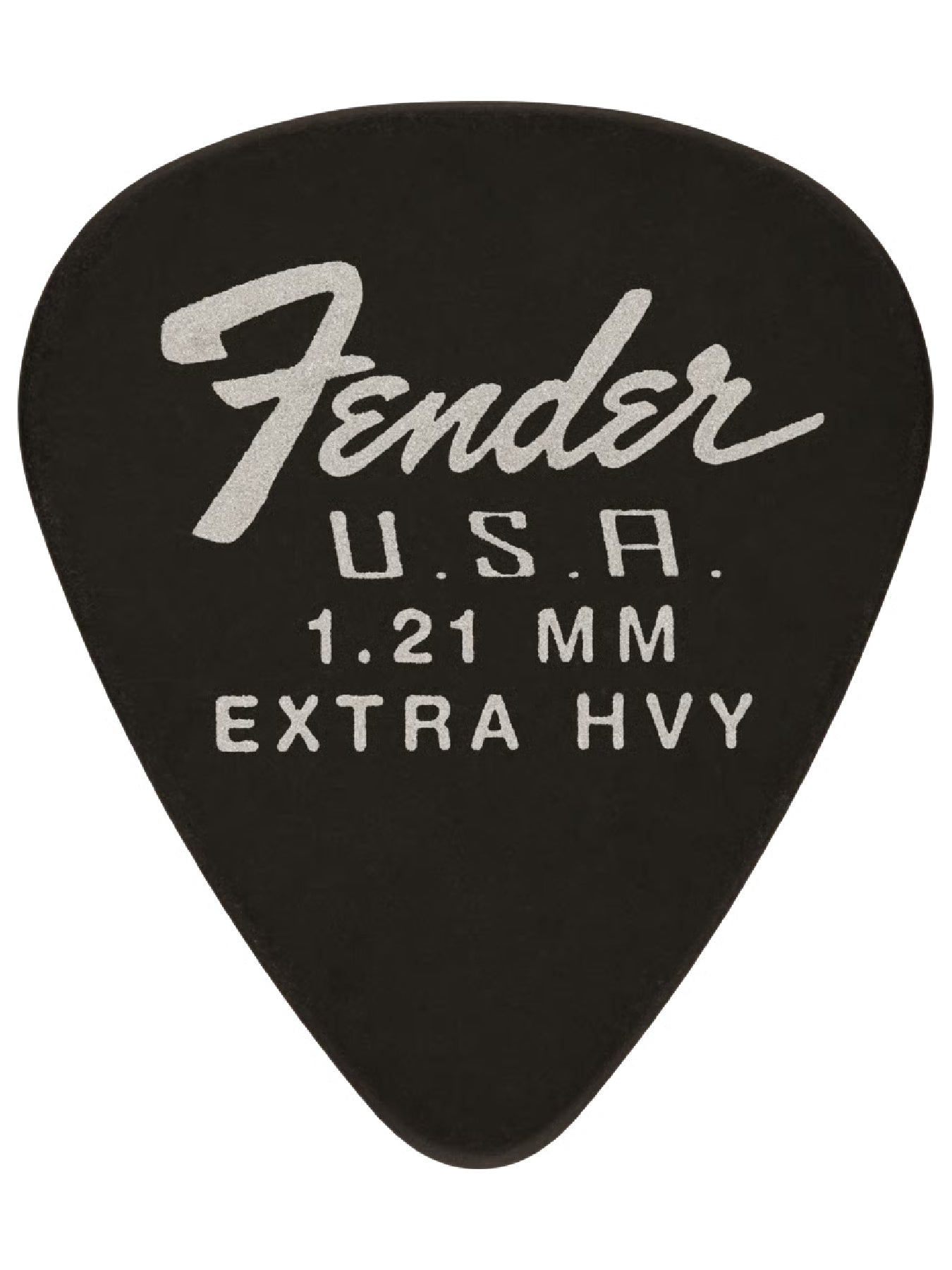 Fender Dura-Tone 351 Shape, Black, Extra Heavy (12 Pk)