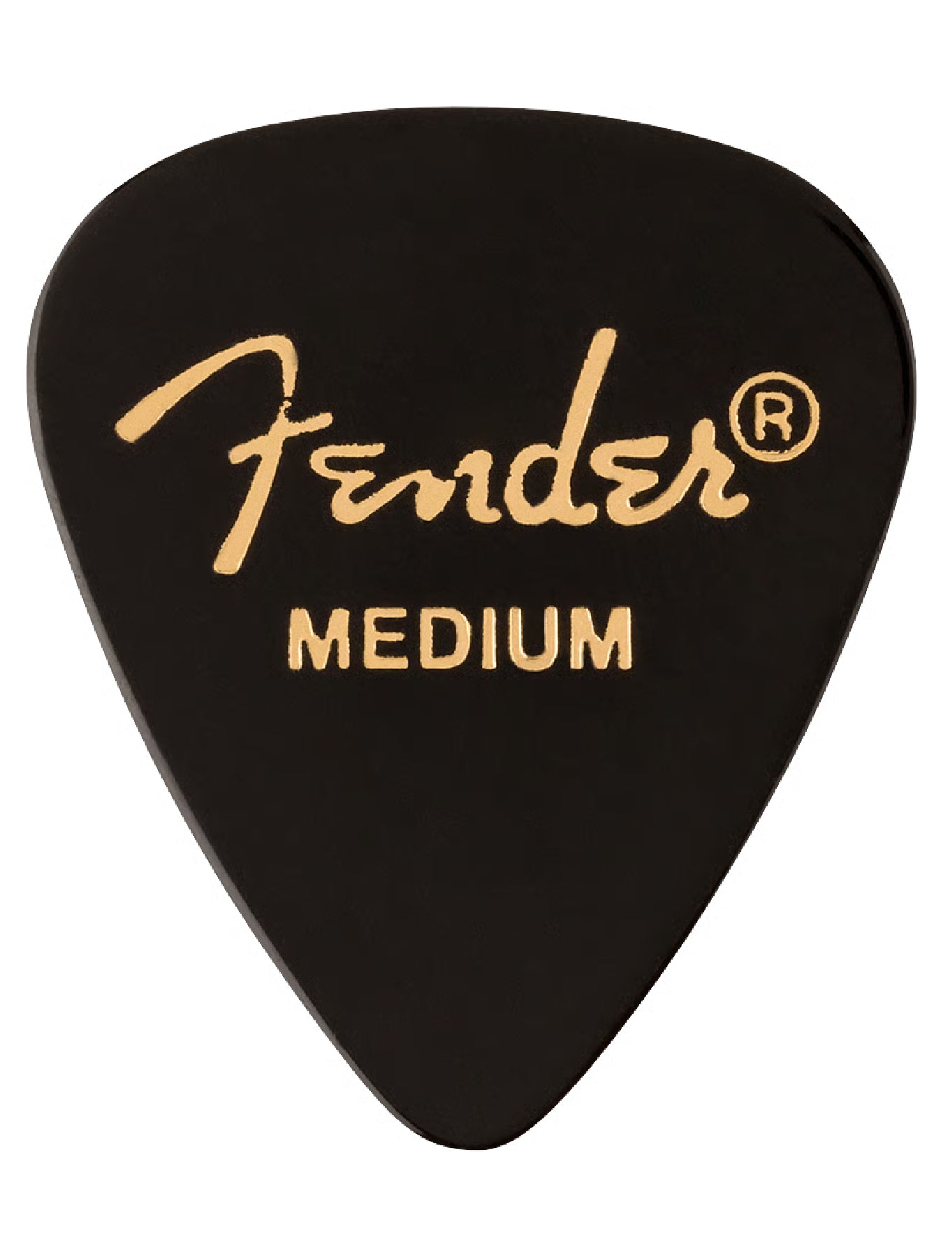 Fender Classic Celluloid 351 Shape, Medium, Black (12 Pk)