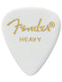 Fender Classic Celluloid 351 Shape, White, Heavy (12 Pk)