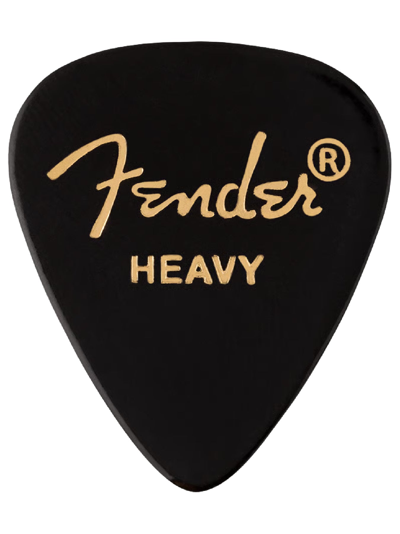 Fender Classic Celluloid 351 Shape, Black, Heavy (12 Pk)