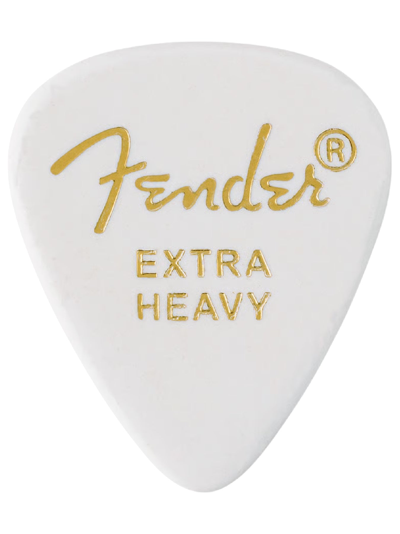 Fender Classic Celluloid 351 Shape, White, Extra Heavy (12 Pk)
