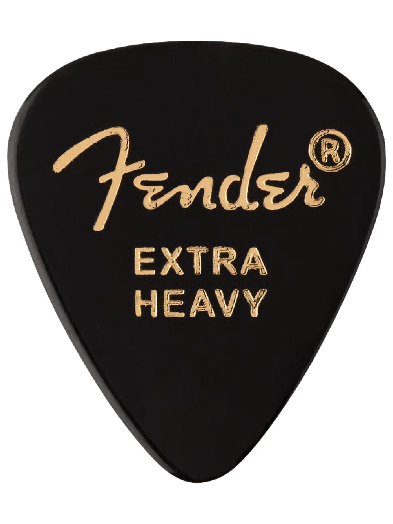 Fender Classic Celluloid 351 Shape, Black, Extra Heavy (12 Pk)
