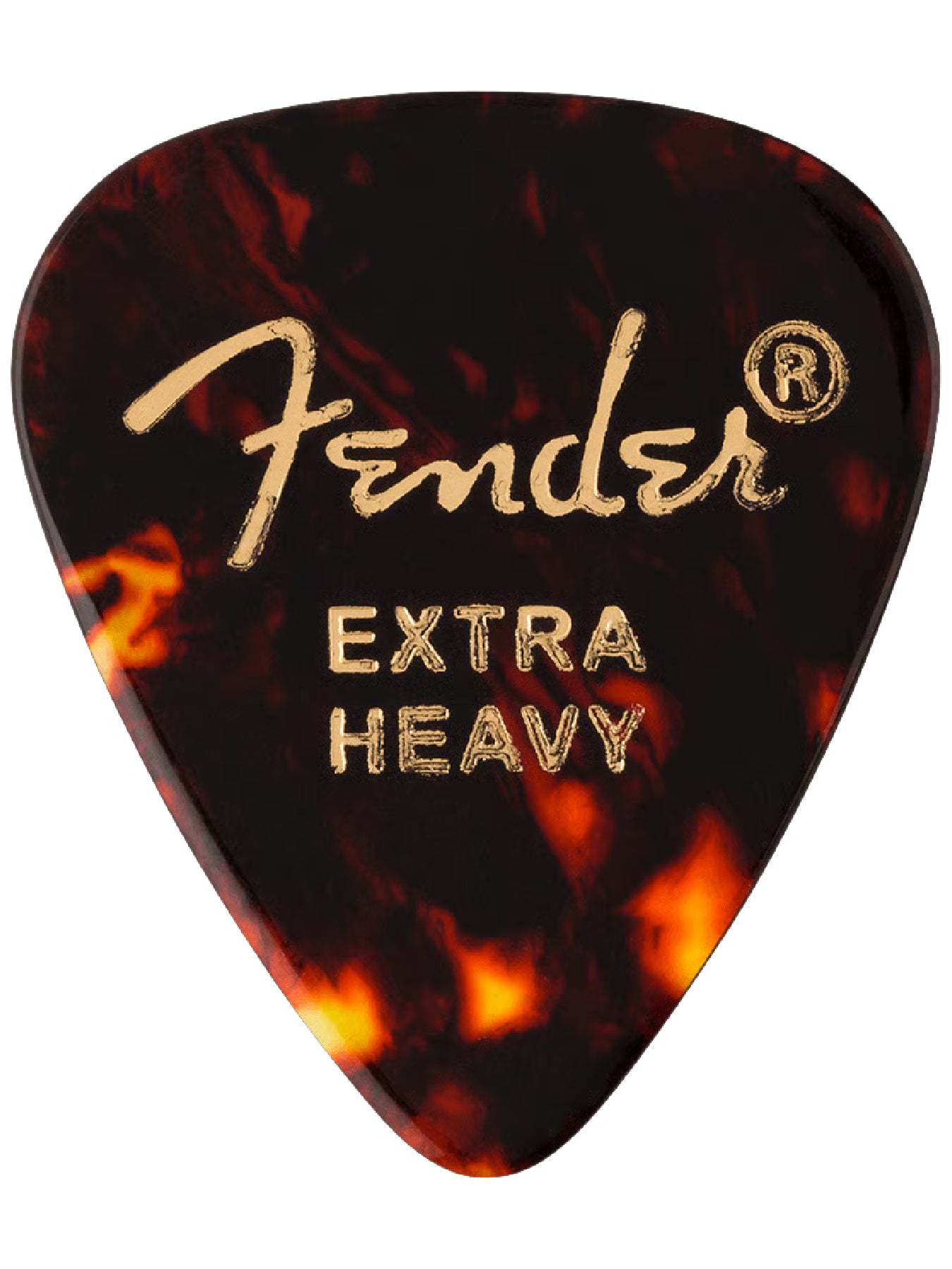 Fender Classic Celluloid 351 Shape, Tortoise Shell, Extra Heavy (12 Pk)