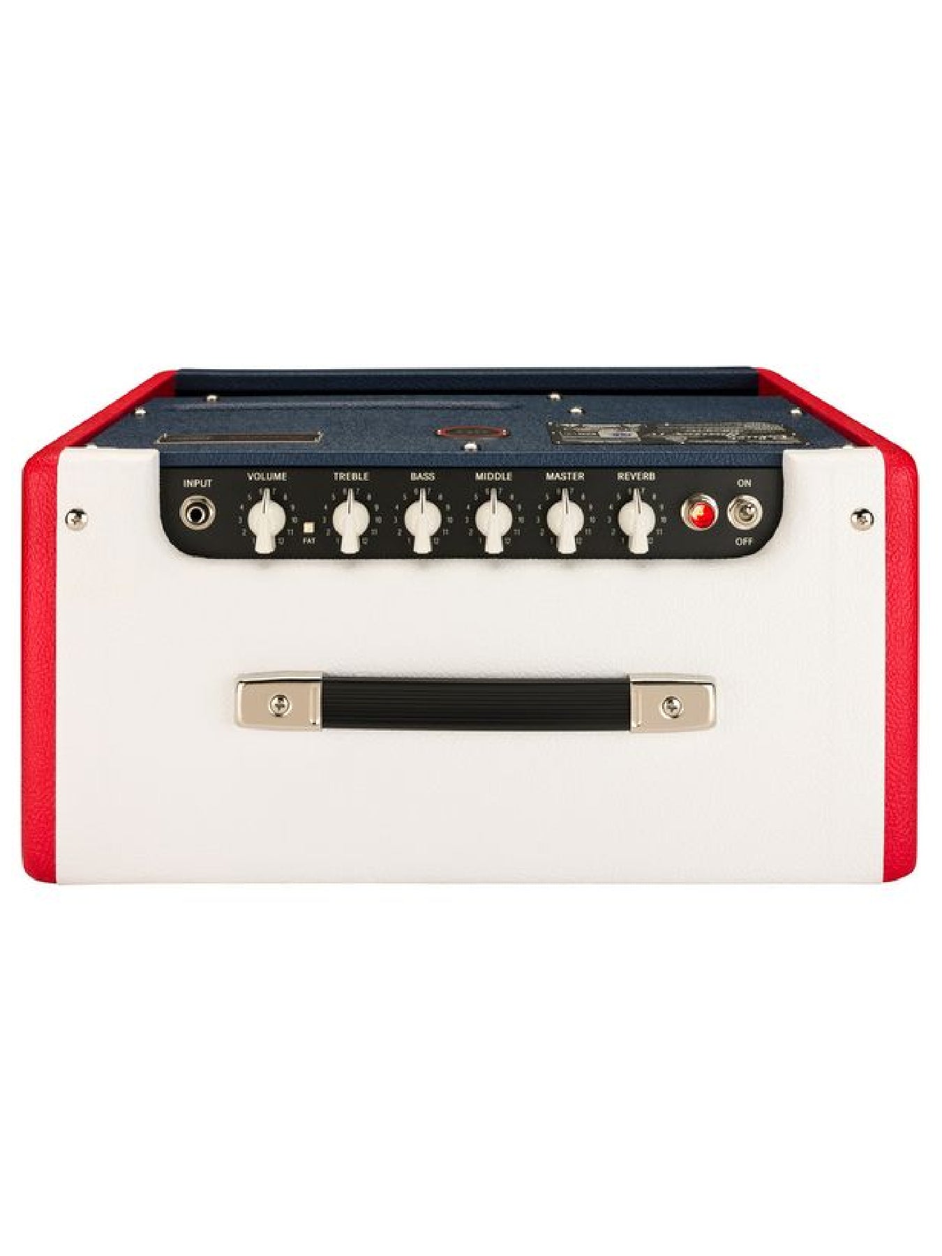 Fender Blues Junior IV Color Trio, Eminence Cannabis Rex, Red, White and Blue