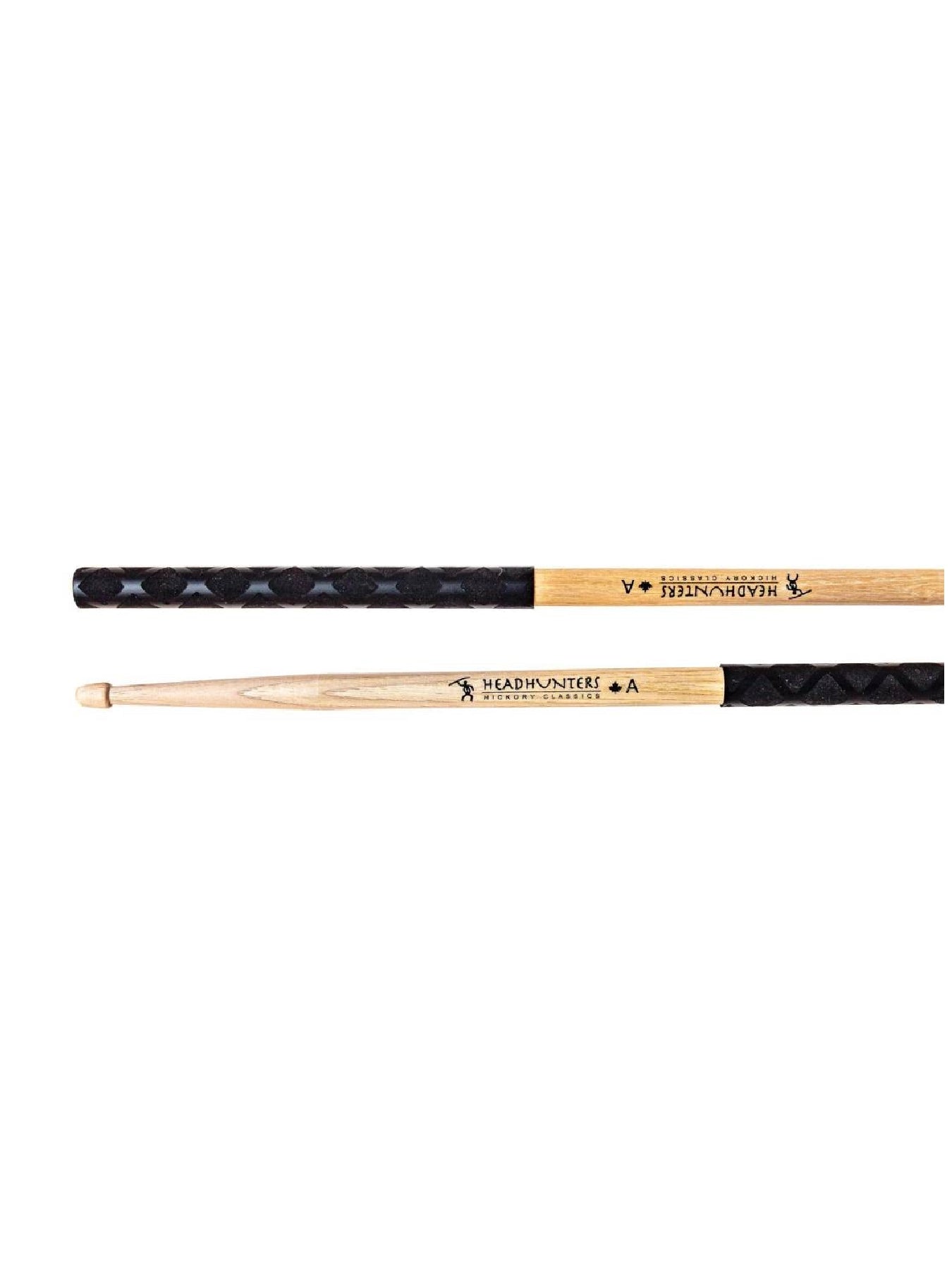 Headhunters Hickory Grooves Drumsticks With Grip