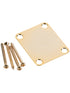 Fender 4-Bolt Vintage Neck Plate (No Logo), Gold