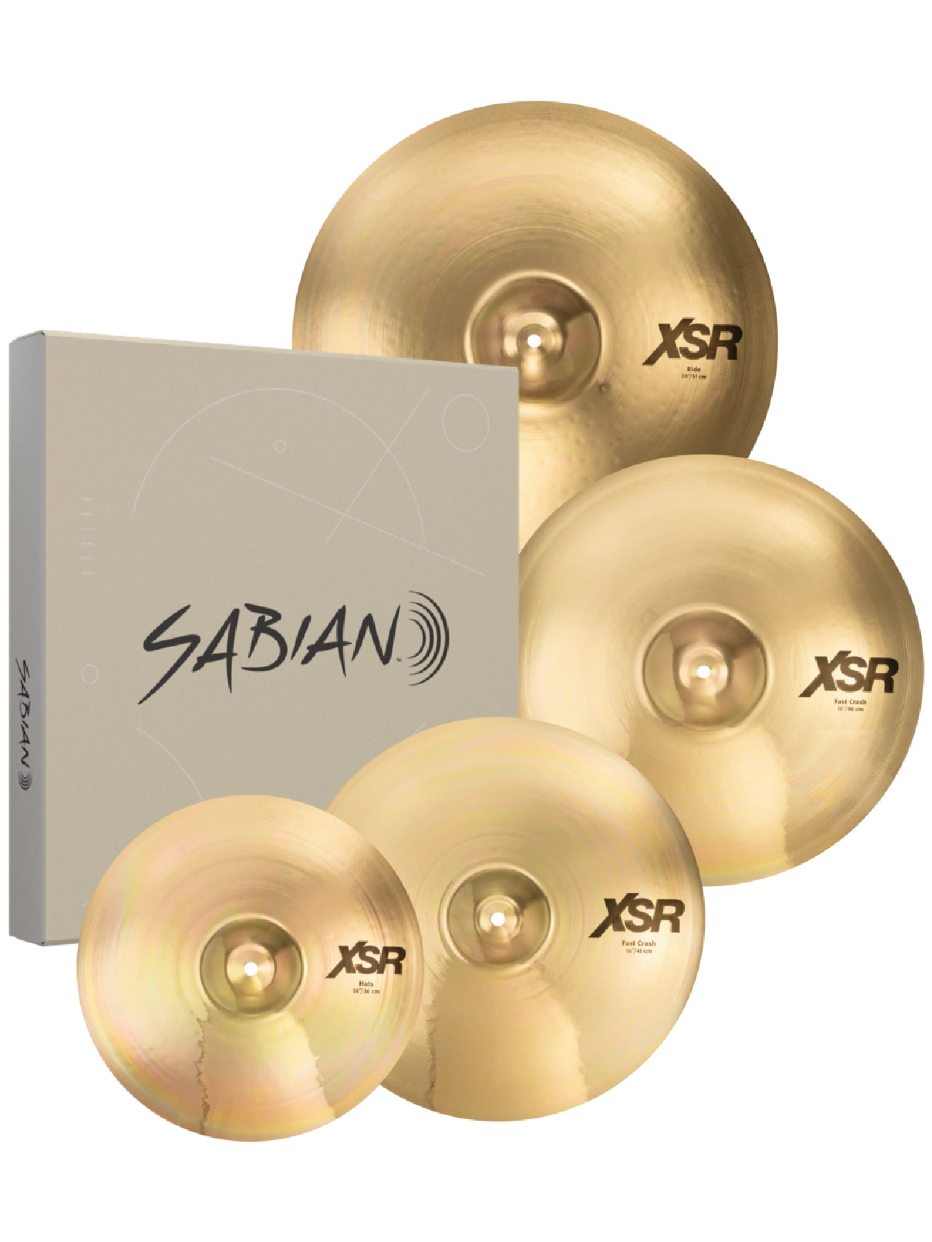 Sabian XSR PERFORMANCE SET w/free 18