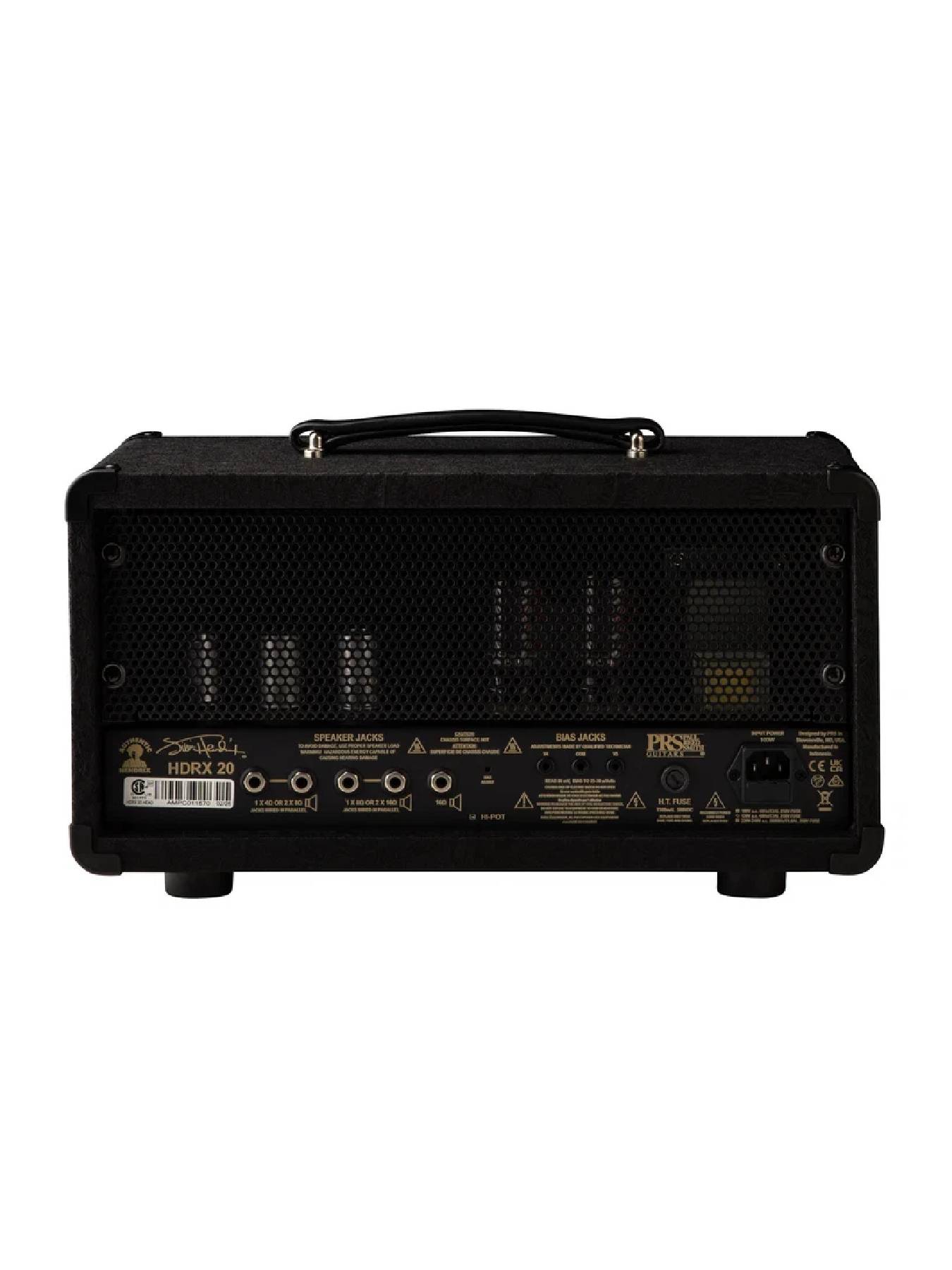 PRS Limited Edition HDRX 20 Head, Black Paisley