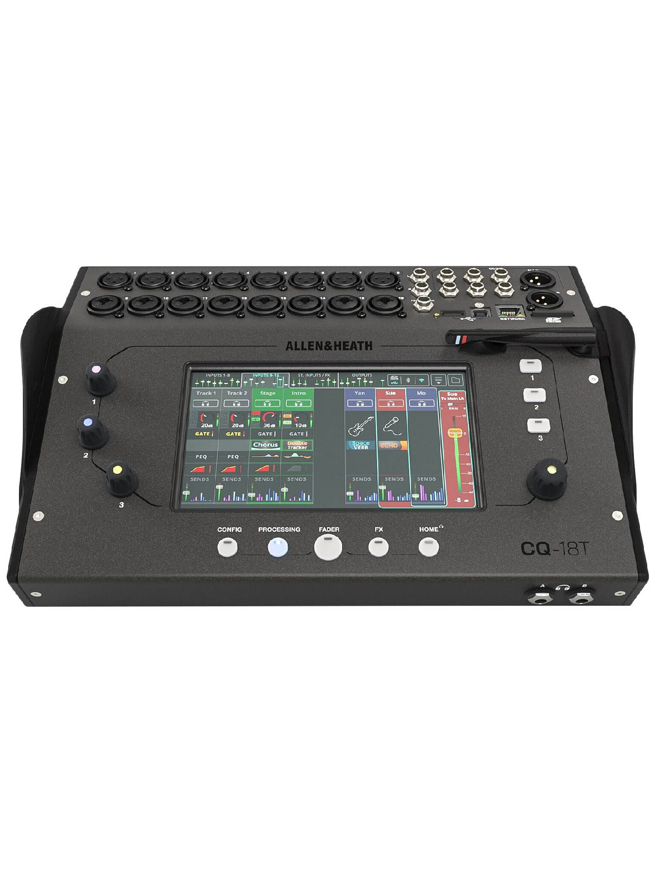 Allen & Heath CQ-18T Ultra-Compact Digital Audio Mixer