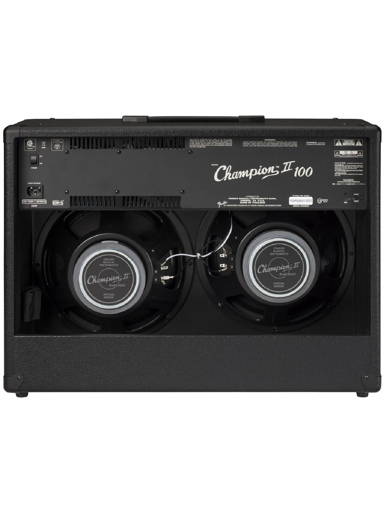Fender Champion II 100 Blackout