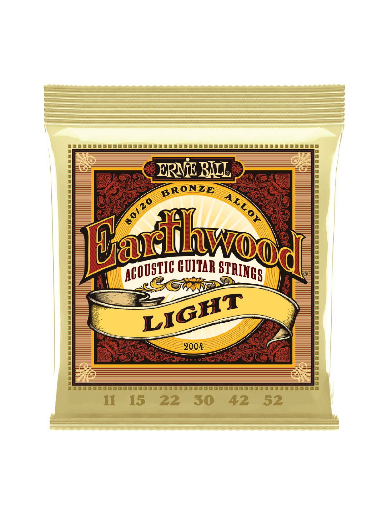 Ernie Ball Earthwood Light 80/20 11-52