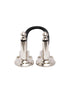 Hosa Guitar Patch Cable, Low-profile Right-angle to Same, 1 ft