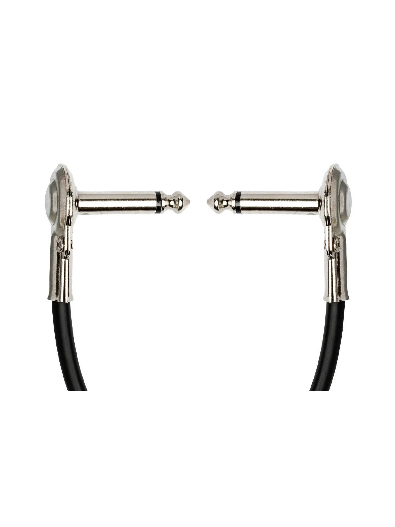 Hosa Guitar Patch Cable, Low-profile Right-angle to Same, 1 ft