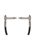 Hosa Guitar Patch Cable, Low-profile Right-angle to Same, 1 ft