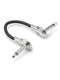Hosa Guitar Patch Cable, Low-profile Right-angle to Same, 6 in
