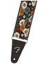 Fender Wild Bloom Strap, Brown, 2"