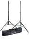 K&M Speaker Stand Package, Black
